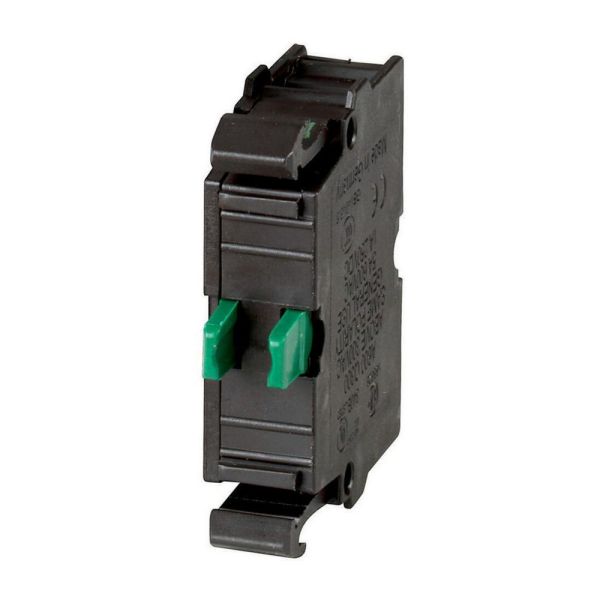 Contact element, screw terminals, front mounting, 1 NO, 24 V 3 A, 220 V 230 V 240 V 6 A – 110835