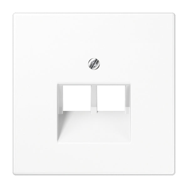 Abdeckung für IAE/UAE-Anschlussdosen 2x8-polig, Thermoplast, Serie LS, – LS969-2UAWW