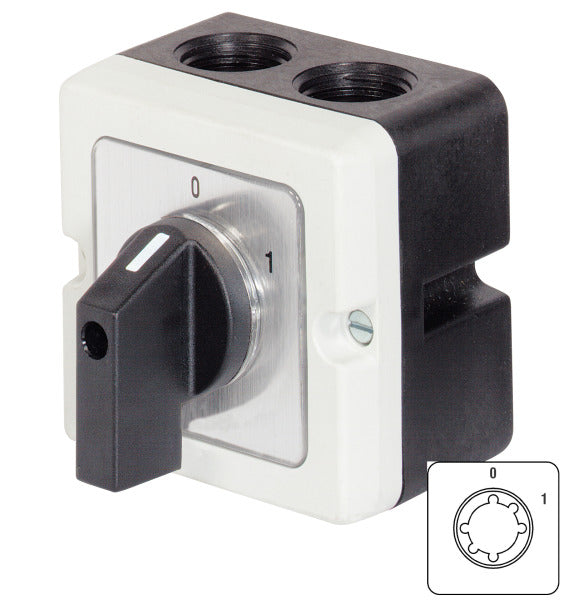 Ein-Aus-Schalter 3-polig 0-1 – M10 P A3+G2