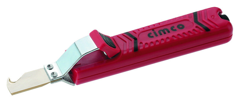 CIMCO Jokari® Kabelmesser mit Hakenklinge, 8 - 28 mm Ø, 2-Komponenten-Werkzeug  – 120010