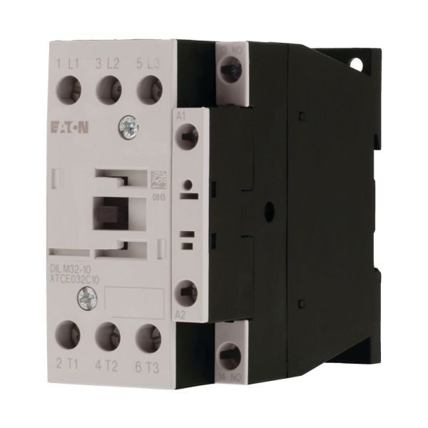 Leistungsschütz, 3-polig, 380 V 400 V 15 kW, 1 S, RDC 24: 24 - 27 V DC, Gleichstrombetätigung, Schraubklemmen – 277274