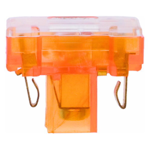 Glimmaggregat mit N-Klemme für Schalter/Tastereinsätze 230 V orange – 167504