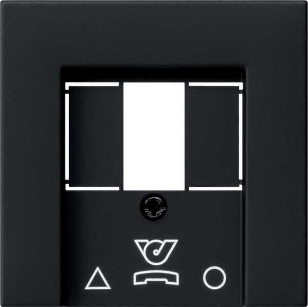 Abd. TDO-Anschlussdose System 55 Schwarz m – 0260005