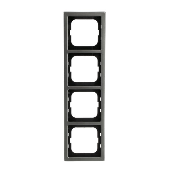 Cover frame 4-gang stainless steel - pure stainless steel – 2CKA001754A4320