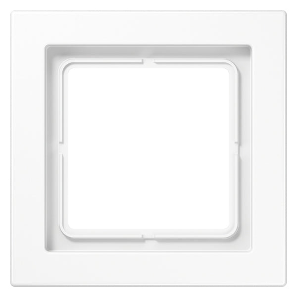 Rahmen 1fach, Duroplast, LS-DESIGN, alpinweiss – LSD981WW
