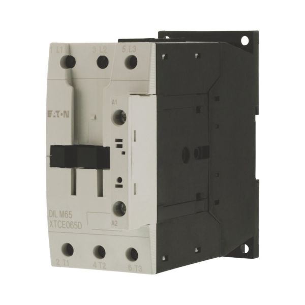 Leistungsschütz, 3-polig, 380 V 400 V 30 kW, RDC 24: 24 - 27 V DC, Gleichstrombetätigung, Schraubklemmen – 277908