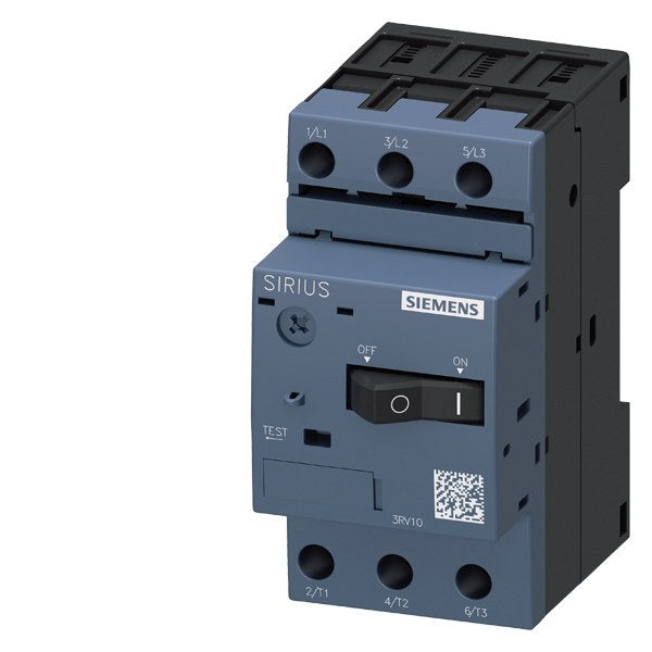 Circuit breaker, S00, motor protection, Class 10, A-release 5.5-8A, N-release 104A – 3RV10111HA10