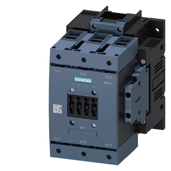 Schütz,AC-3e,115A/55kW/400V,3-polig,AC/DC220-240V,2S+2Ö,Rahmenkl./Schrauba. – 3RT10541AP36