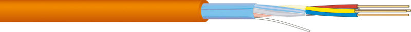 Installationskabel max. 225V FE180 E90 bis 110V orange Schnittlänge