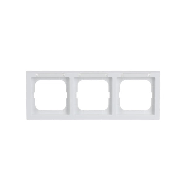 Abdeckrahmen mit Sichtfenster waagerecht 3-fach studioweiß - future linear – 2CKA001754A4369
