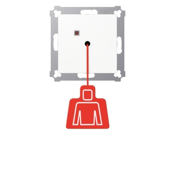 Notrufsystem Zugtaster, Serie AS, alpinweiss – NRSAS0834ZTWW