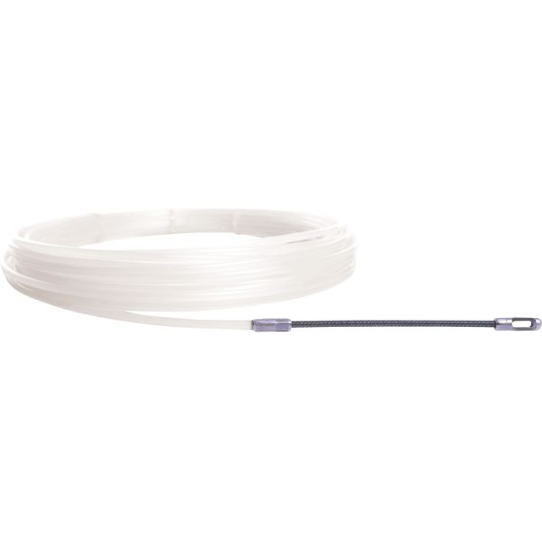 Nylon spiral 4mm 10m searcher w. strand pre-crimped-eye head pre-crimped – 20061