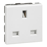 EXP_KLA British Standard (SK), with increased touch protection, color: white
