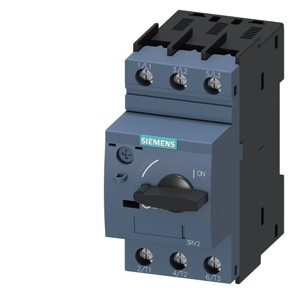 Siemens Leistungsschalter, S0, Motorschutz, Clas s 10, A-ausl. 3,5-5A, N-ausl. 65A  – 3RV20211FA10