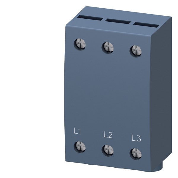 3-phase infeed terminal for 3-phase busbar, S0 and S00, bottom connection – 3RV29155B