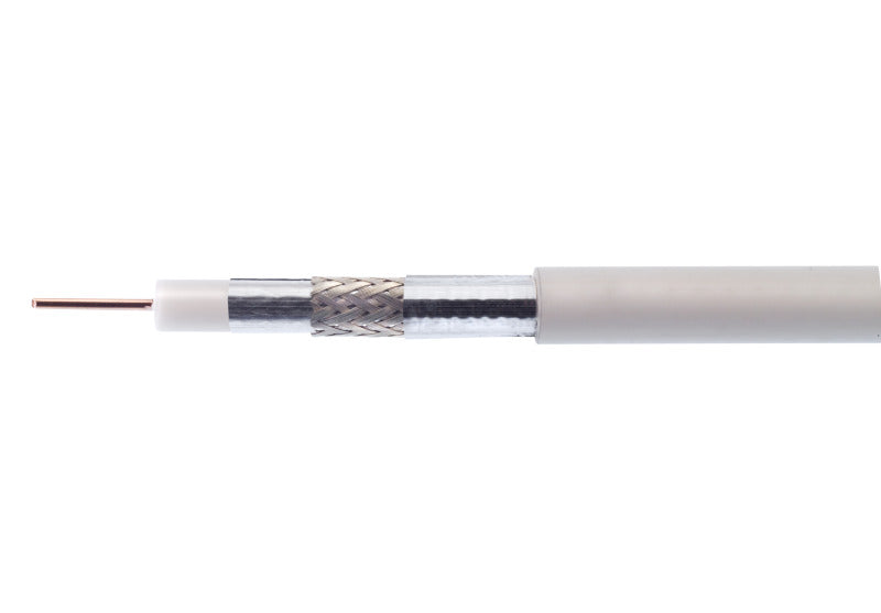 Koaxialkabel 4.8PE Impedanz:75 Ohm 250m Rolle ws – 21510026