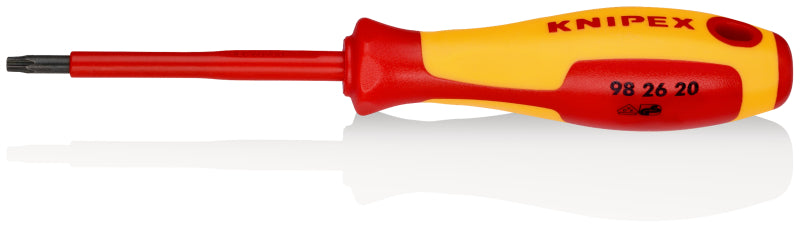 Schraubendreher für Torx®-Schrauben, TX20, VDE 2-K – 98 26 20