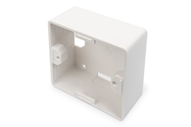 Keystone AP frame for data socket 80x80mm RAL9010 – DN-93803