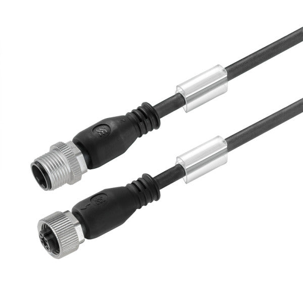 Verbindungsleitung M12/M12,Stift/Buchse gerade,5m,4P,PUR – 1906300500