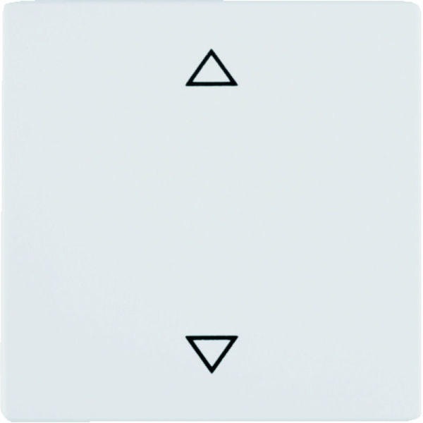 Q.x .net Blind Button polar white velvet – 85241129
