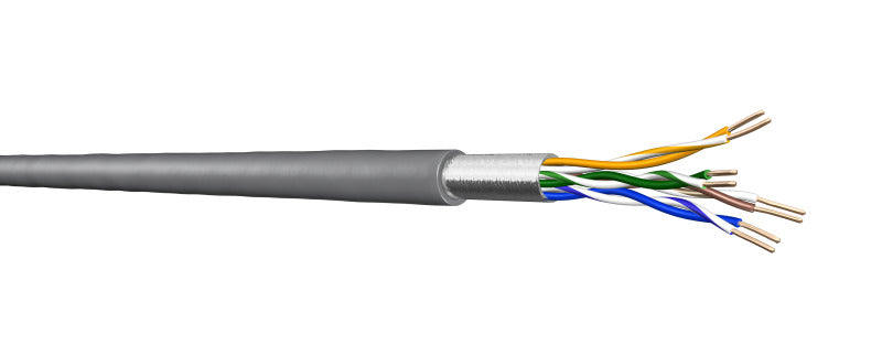 Datenkabel Kat.5e F/UTP 4x2xAWG24/1 PVC 500m Trommel 500 m