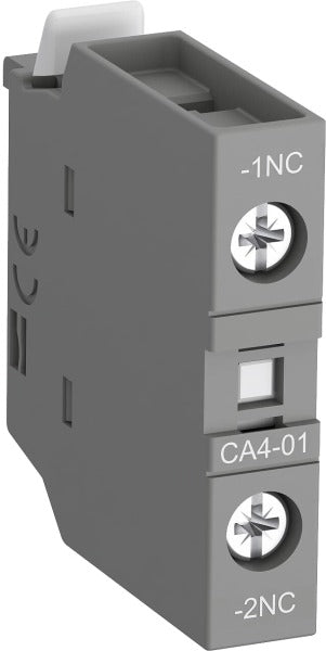 CA Auxiliary contact block 1-pole 1NC pack of 10 front mounting – 1SBN010110T1001