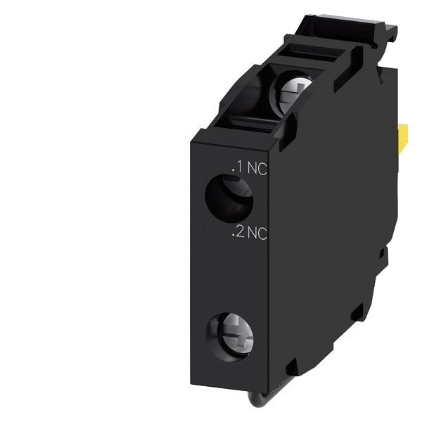 Contact module with 1 NO contact, monitoring contact – 3SU14001AA101HA0