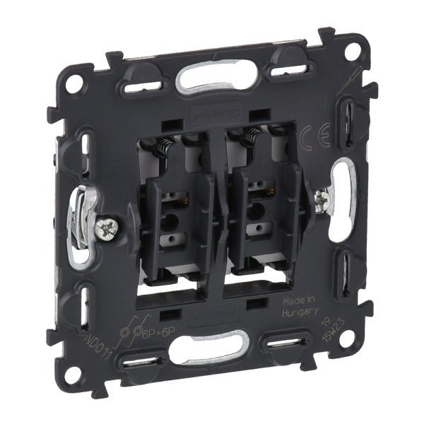 LEGRAND Einsatz IN’MATIC Doppelwechseltaster 6A   – 752018