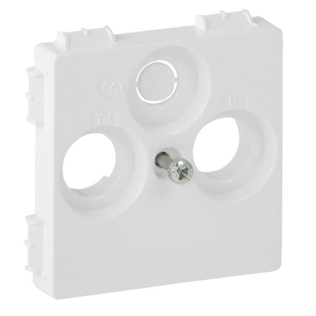 LEGRAND Valena Life Abdeckung für TV+R-SAT (30mm Hirschmann). Farbe: Ultraweiß   – 754800