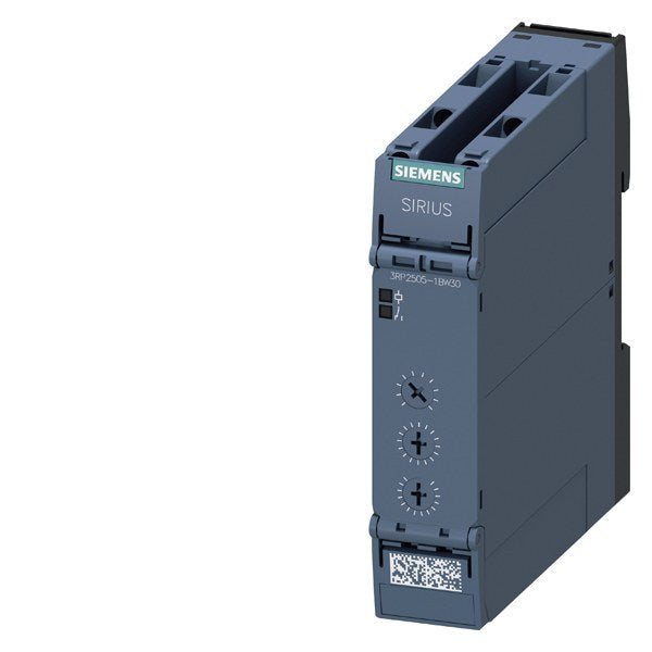 Zeitrelais, 2W, 27 Funktionen, 7 Zeitbereiche (0,05s-100h) – 3RP25051BW30