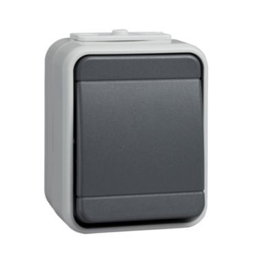 Push Button 10A AquaTop Terminal Light/Basalt Grey – 442109