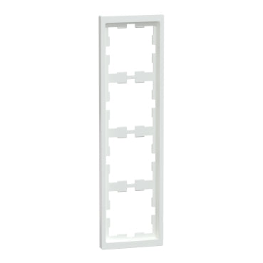 D-Life Rahmen, 4fach, Lotosweiß – MEG4040-6535
