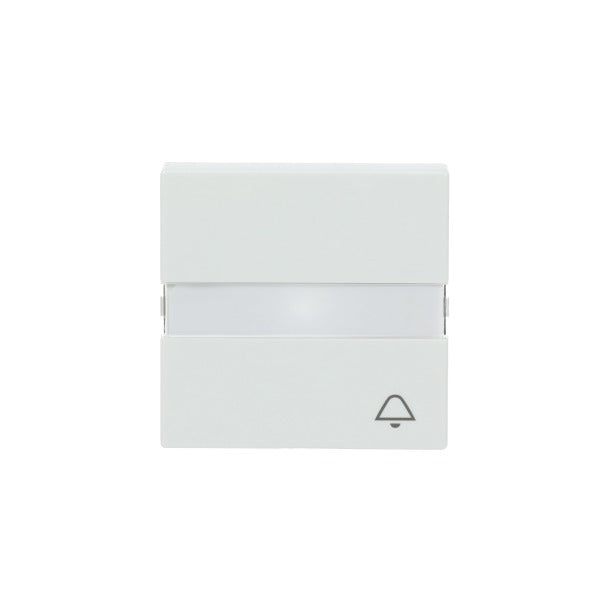 Rocker with bell symbol and labeling field studio white - Platform 63 – 2CKA001731A4001