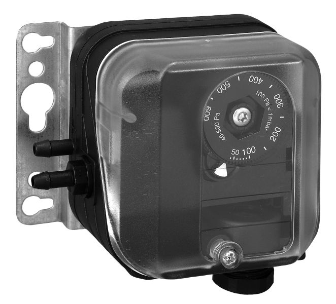 Differential pressure switch 100…1000Pa Internal adjustment – H5309136