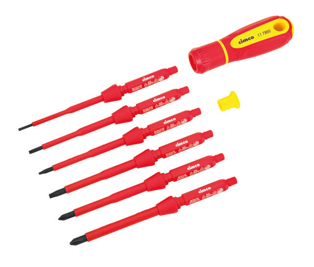 VDE Screwdriver Blade Set, 8-piece – 117860