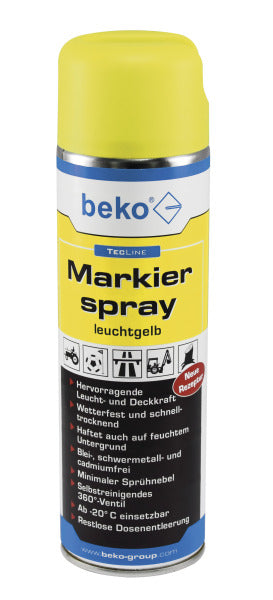 TecLine Markierspray 500 ml leuchtgelb – 294 2 500