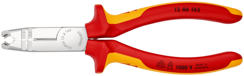 Abmantelungszange VDE, 2-K, 165 mm, max. Ø 10 mm – 13 46 165
