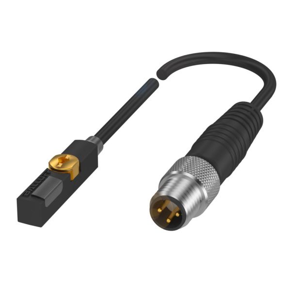 Magnetic field sensor for pneumatic cylinder, T-slot, 30cm cable, M8/3-pin plug