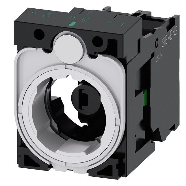 Halter für 3 Module, Kstf. +1S +LED-Modul, blau, AC/DC 6-24V – 3SU15011AG501BA0