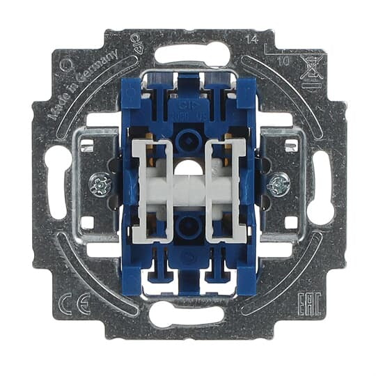 Rocker switch insert, two-gang switch 16 AX – 2CKA001012A2233