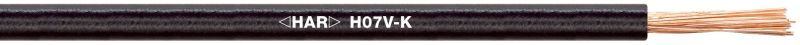 H07V-K 1X25 GNYE Cut length