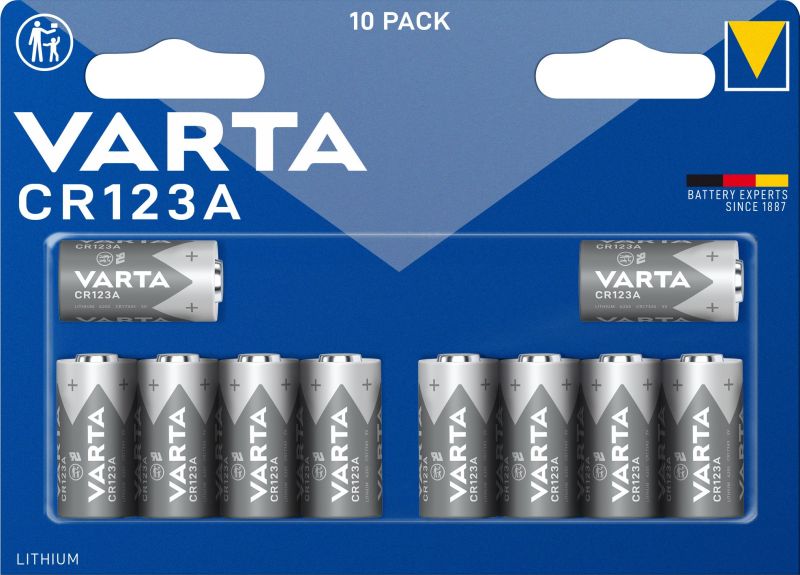 Lithium Photo Battery CR123A/CR17345 3V 1BLI=10pcs – 6205301461