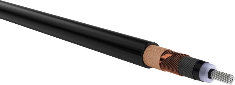 Single-core longitudinally watertight VPE-insulated cables with PE outer sheath NA2XS(F)2Y 1X150 RM/25 12/20 kV SW Cut length