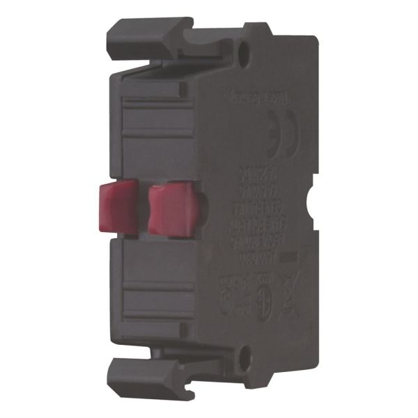 Kontaktelement, Schraubklemmen, Frontbefestigung, 1 Ö, 24 V 3 A, nur in Verbindung mit M22-PV… max. 6 Kontaktelemente M22-K01PV6 – 150643