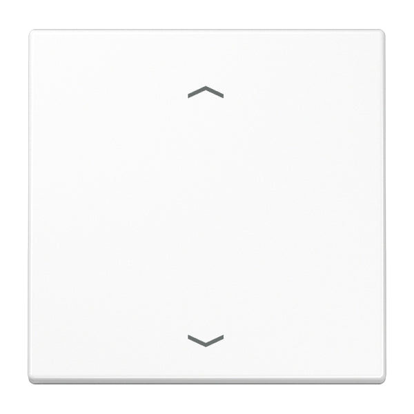 Wippe, mit Pfeilsymbolen für KNX Taster 1fach, Duroplast, Serie LS, alpinweiss – LS101PWW