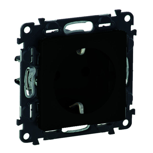 Valena Life Socket with Increased Touch Protection, Color: Black – 756309