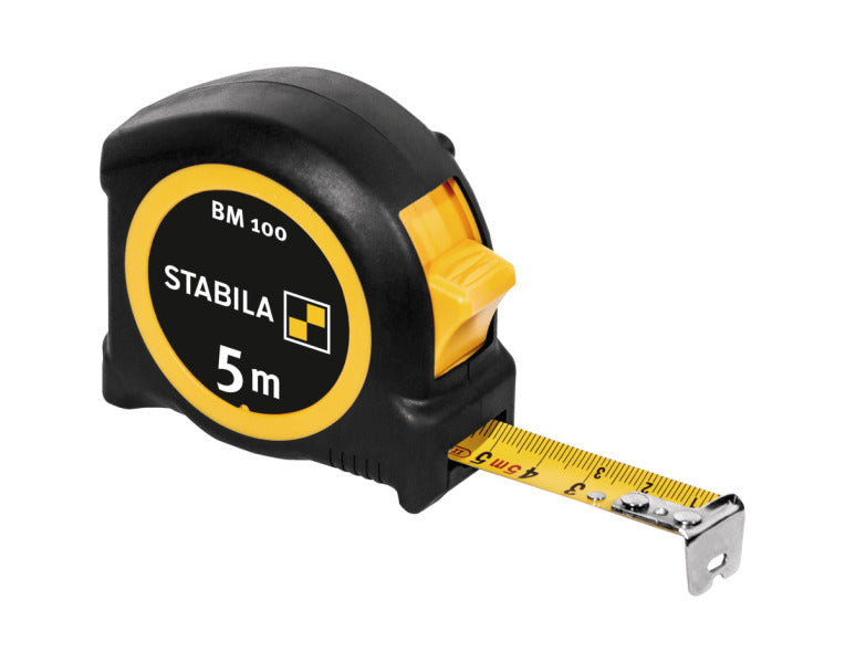 Pocket Tape Measure BM 100, 5 m, metric scale – 19568