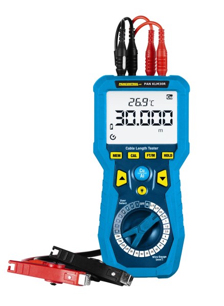 Cable Length Meter and Milliohmmeter 0.15 - 240mm² for single and multi-core conductors