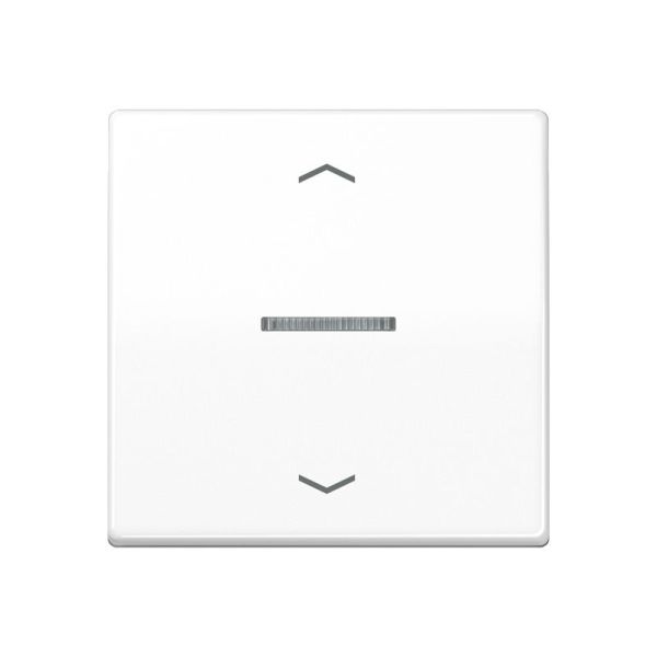 JUNG HOME Push-button 1-gang, with arrow symbols, duroplast, A series, alpine white – BTA17101PWW