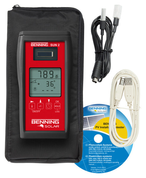 Einstrahlungs- und Temperaturmessgerät für PV Systeme – 050420